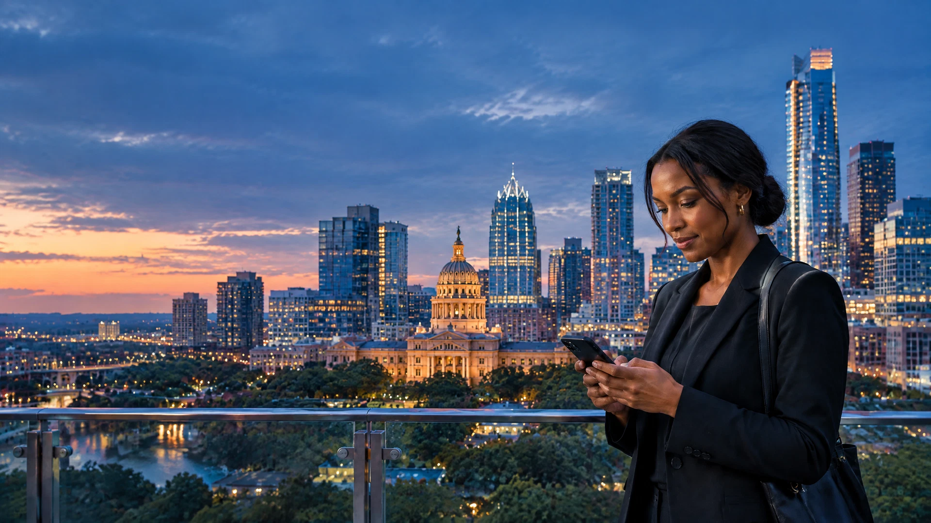 Austin commercial district