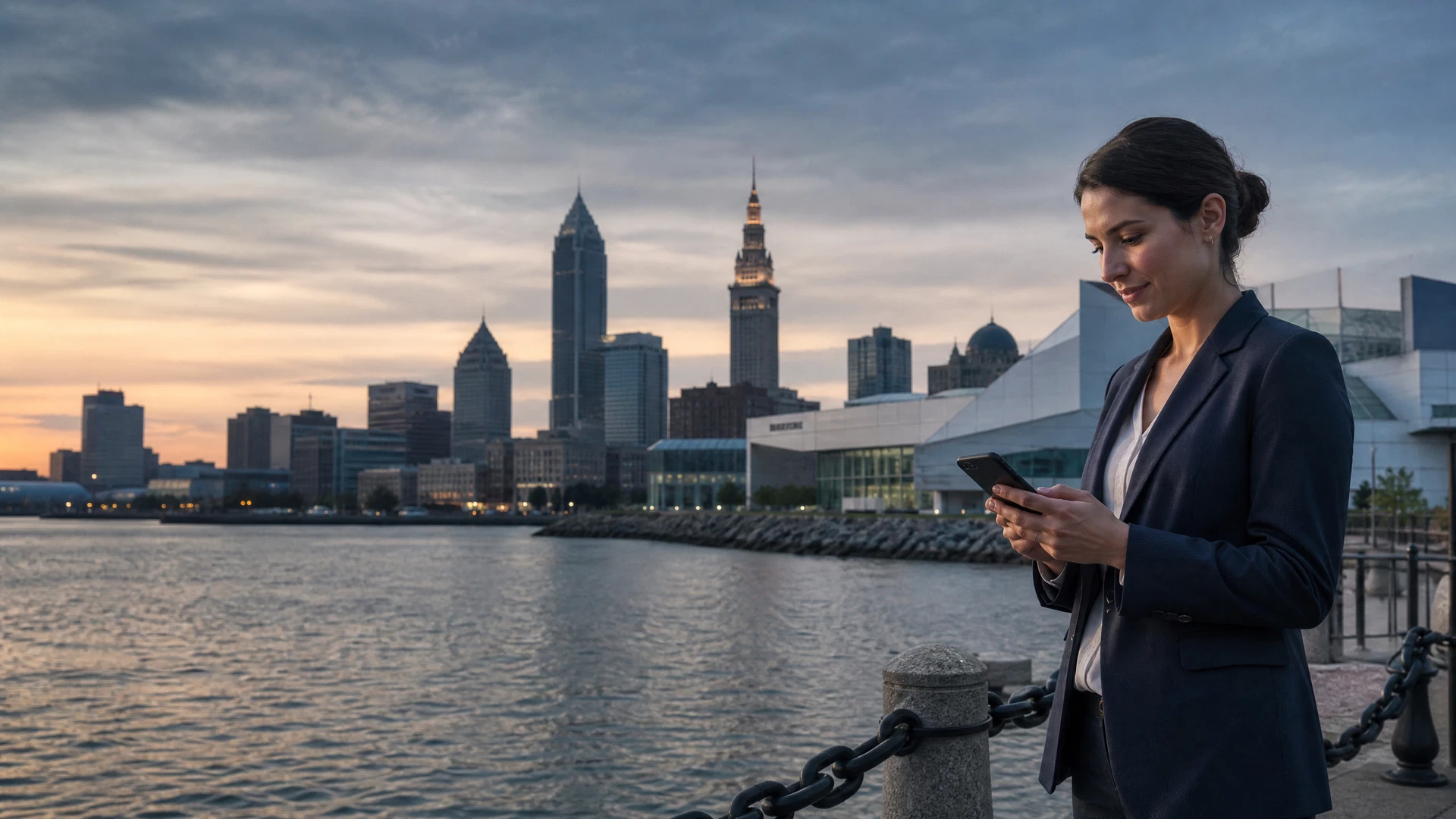 Cleveland commercial district