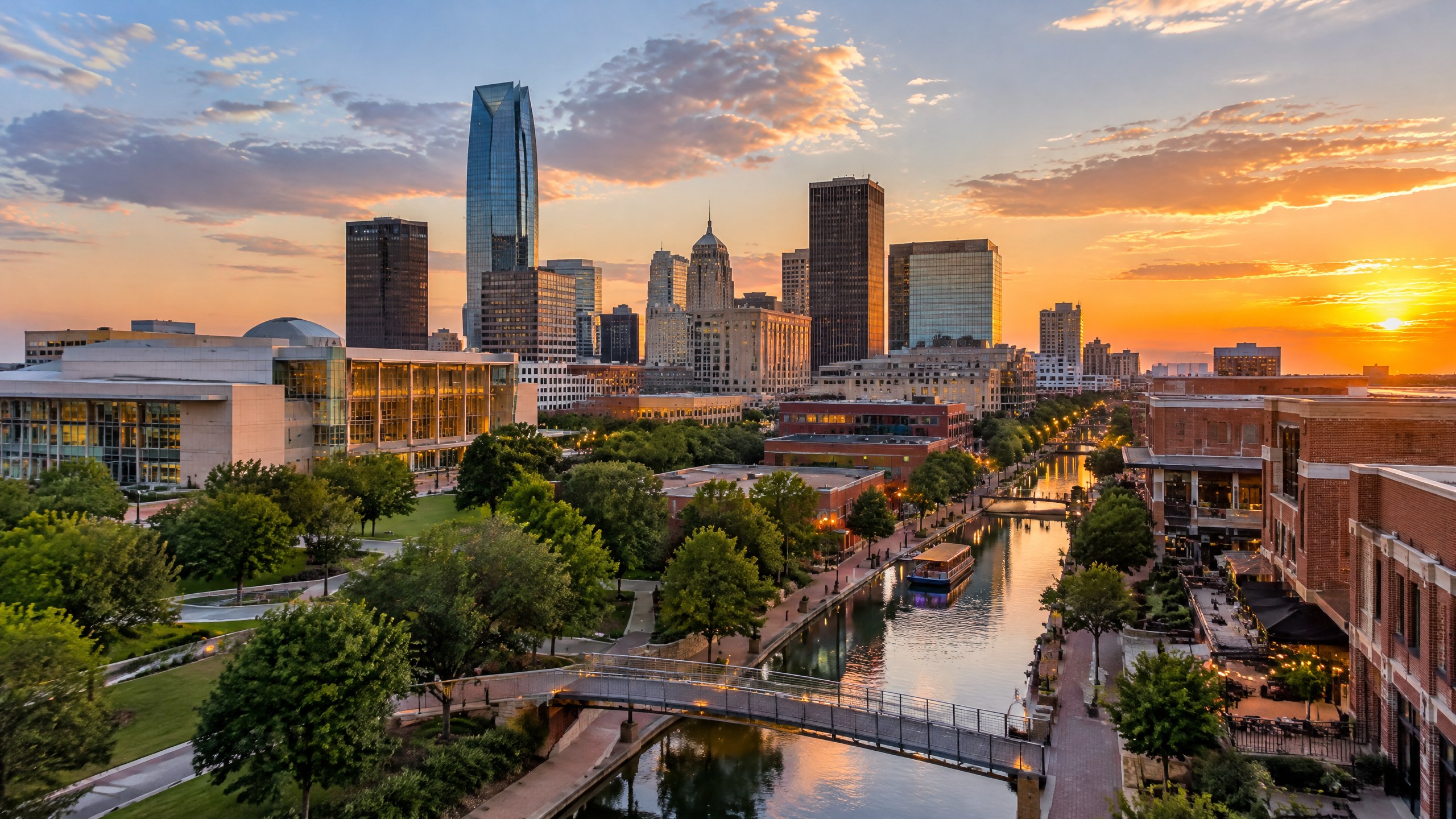 Oklahoma City commercial district