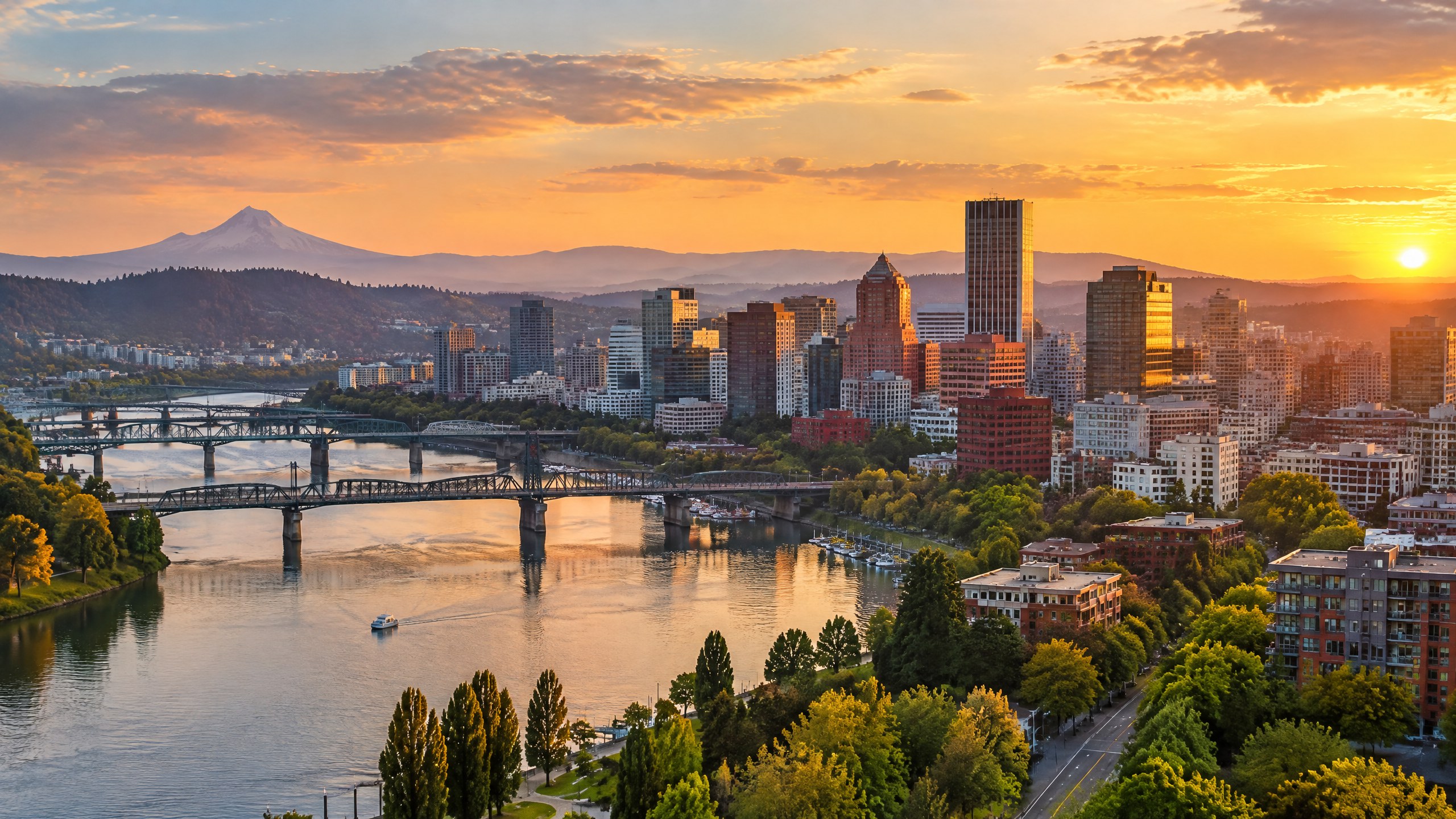 Portland commercial district