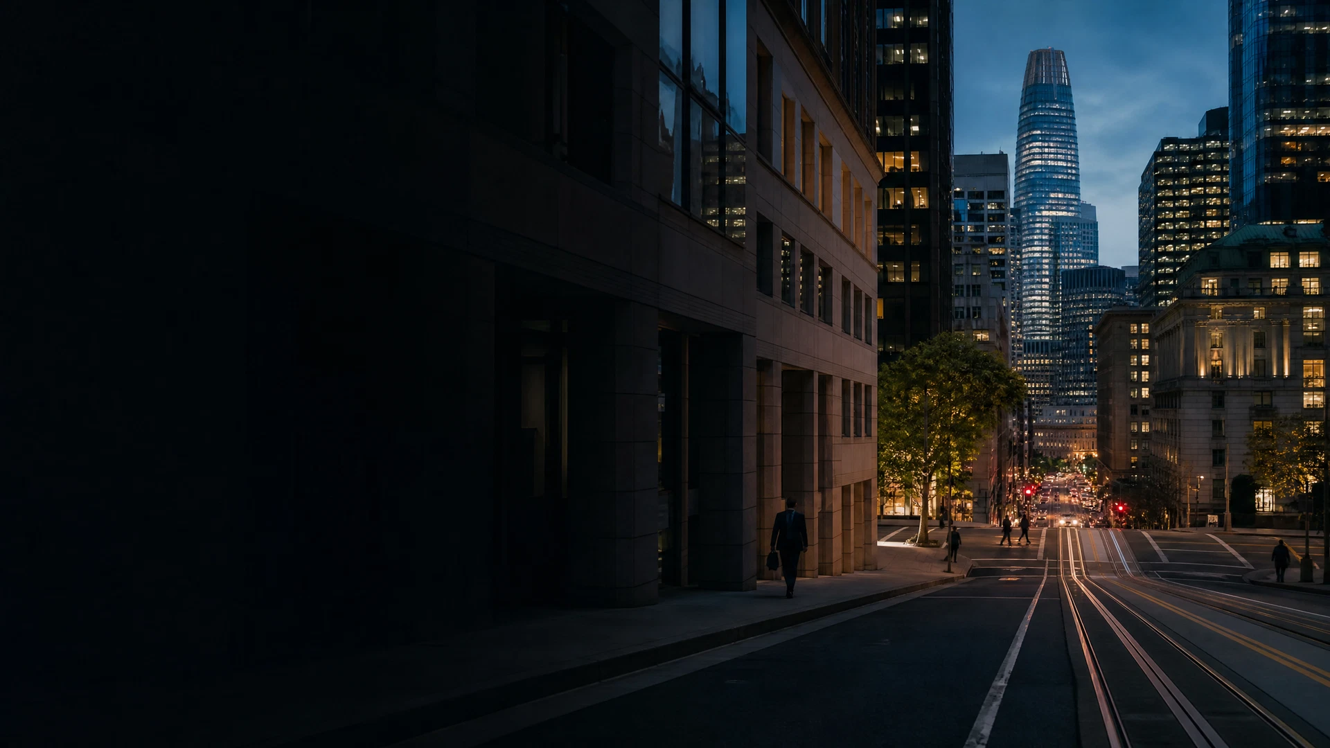 San Francisco commercial district